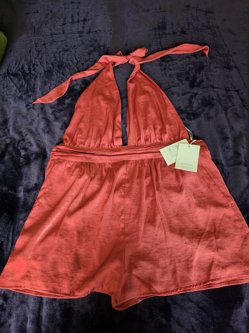 The Jetset Diaries Karisimbi Romper Scarlet Red – Size L – NWT – $180 Retail